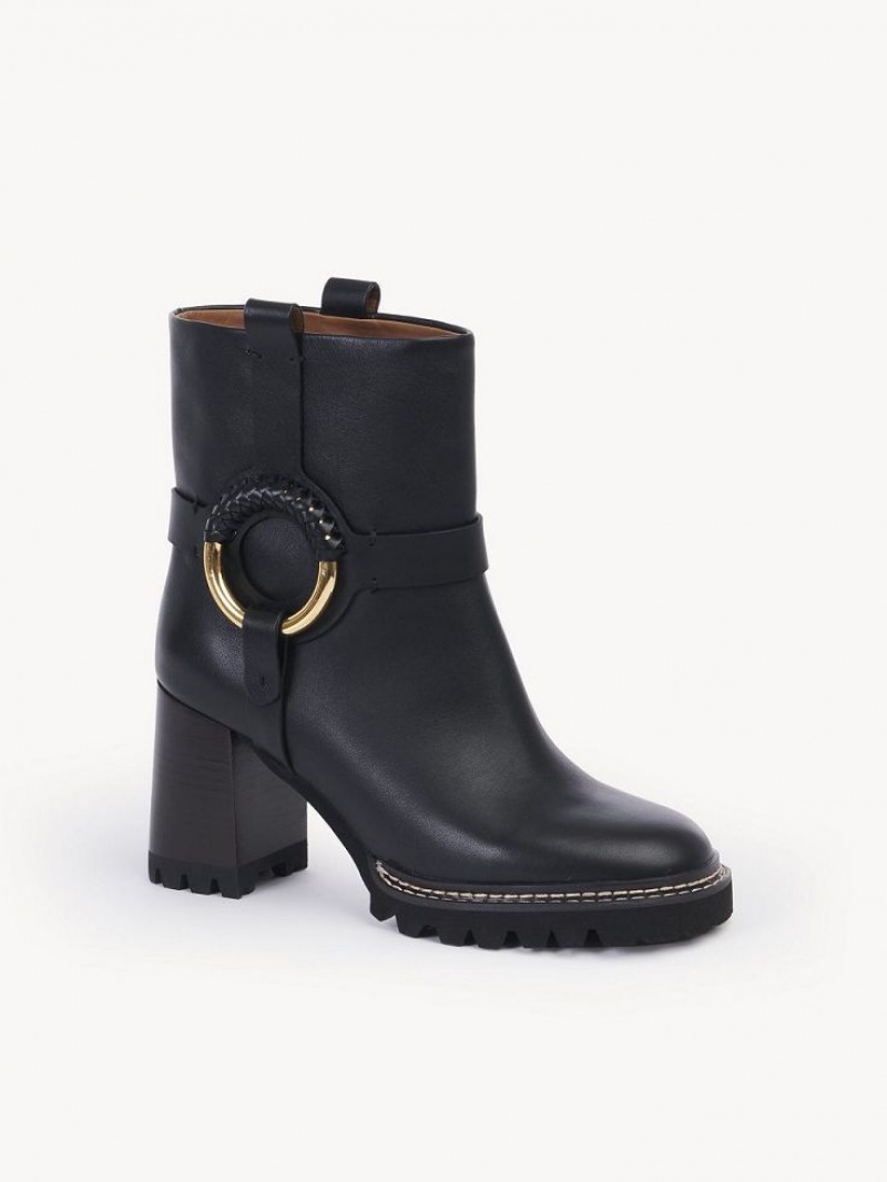 Botines Chloe Hana Negros | CHE-SR14891