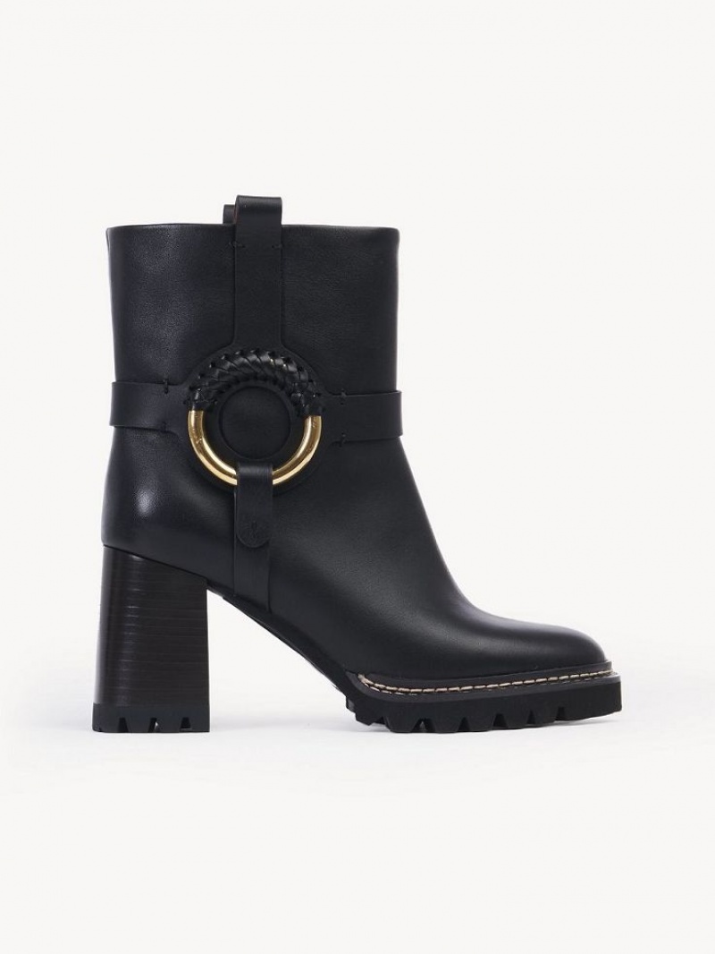 Botines Chloe Hana Negros | CHE-SR14891