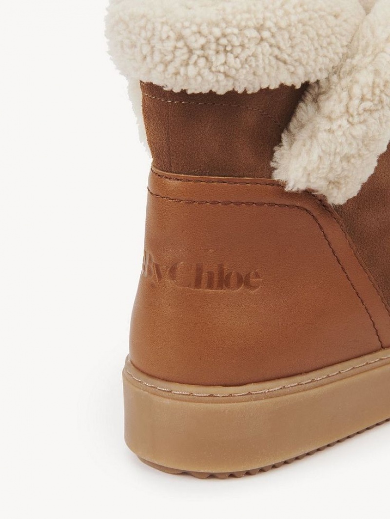 Botines Chloe Juliet Marrom | CHE-SR14859
