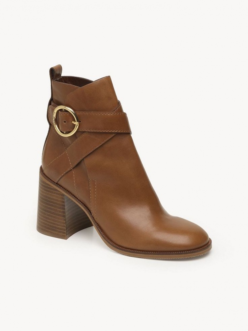 Botines Chloe Lyna Marrom | CHE-SR14883