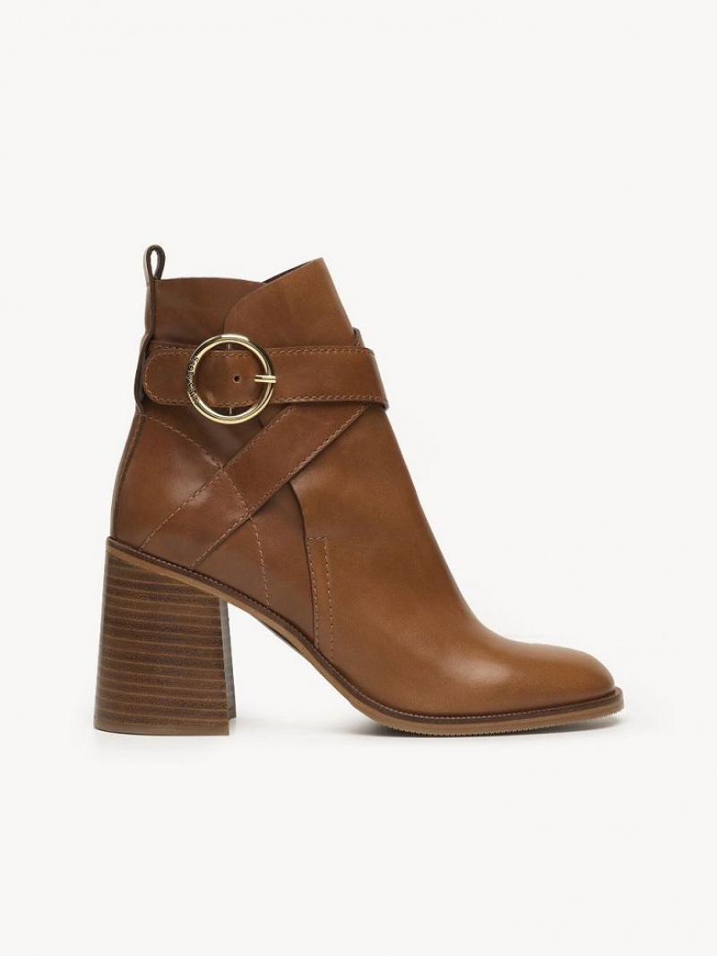 Botines Chloe Lyna Marrom | CHE-SR14883