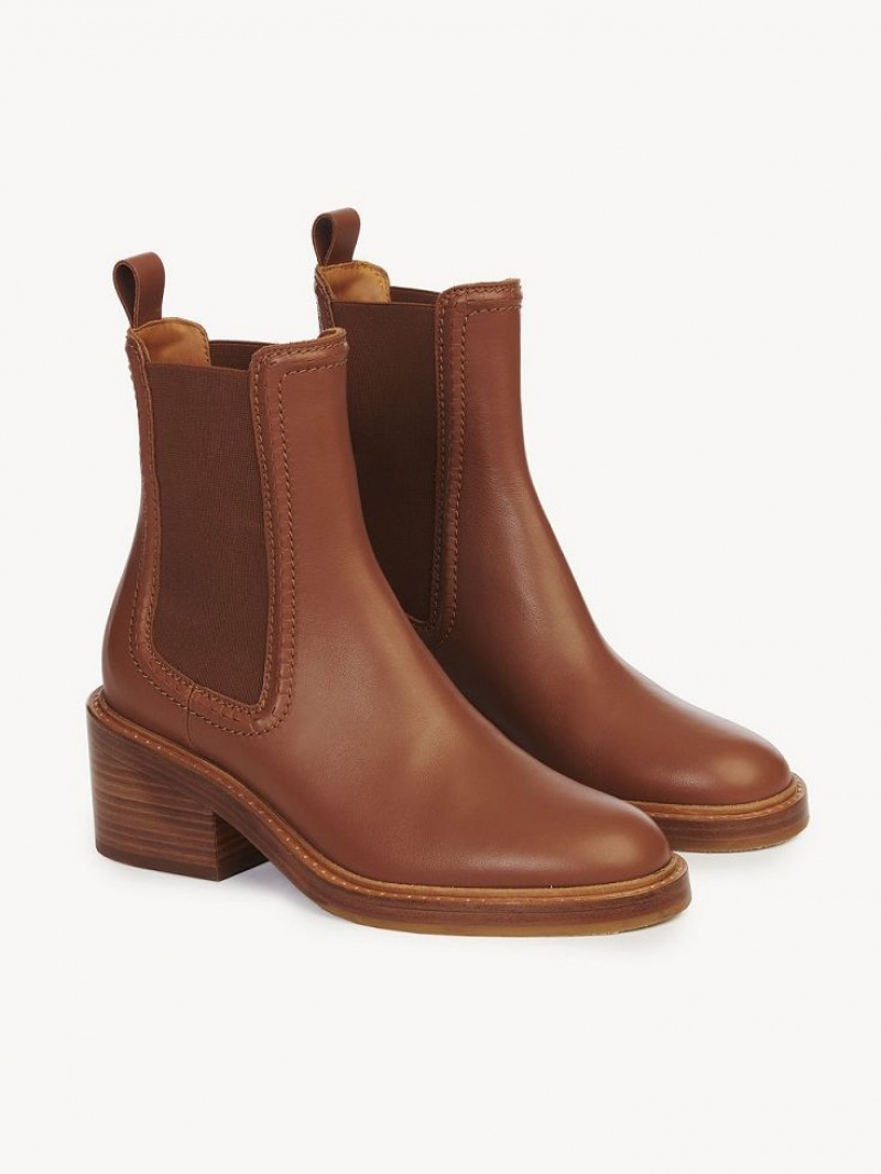 Botines Chloe Mallo Marrom | CHE-SR14195