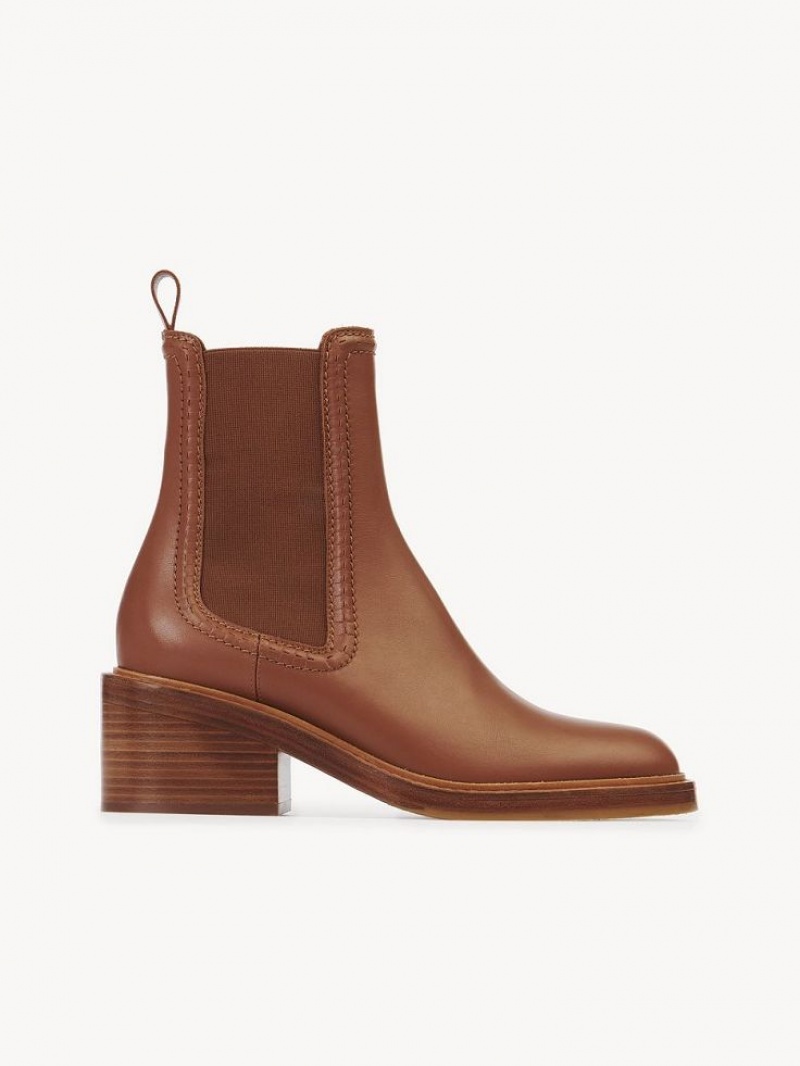 Botines Chloe Mallo Marrom | CHE-SR14195