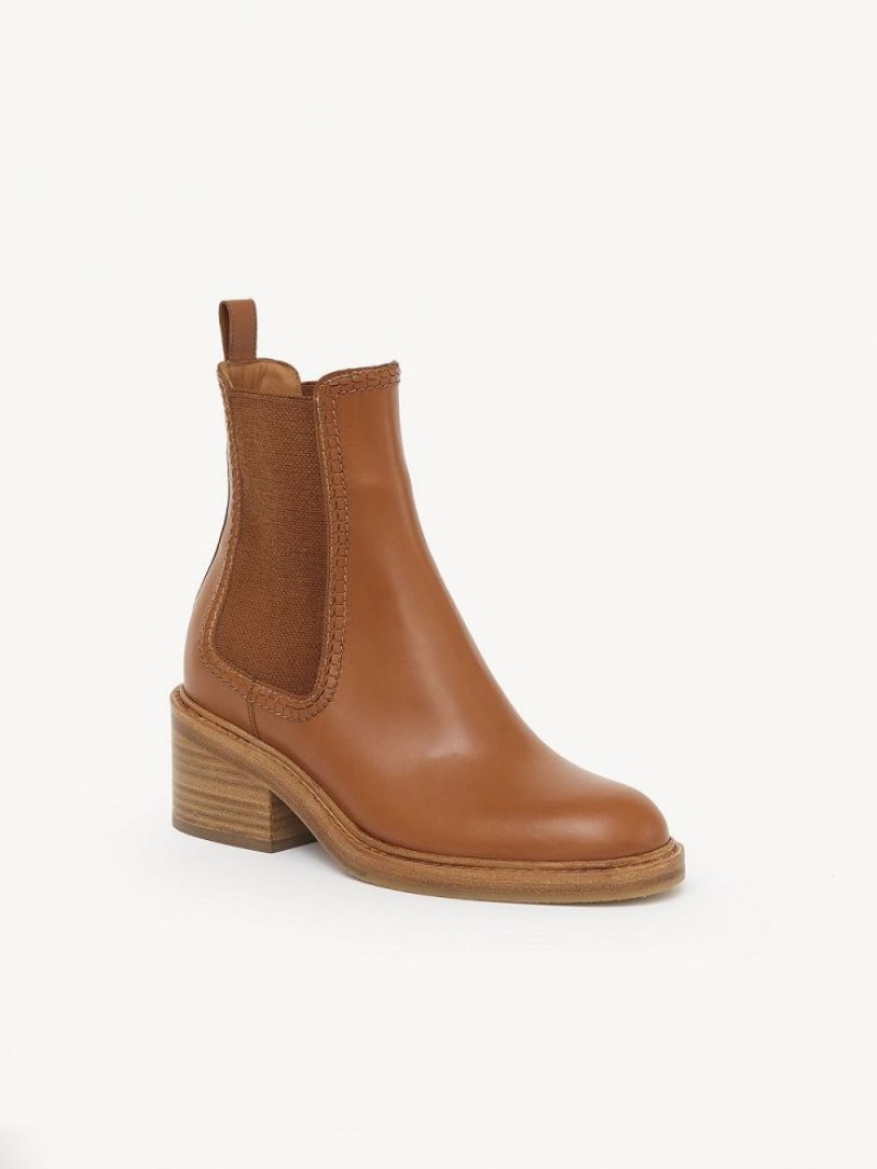 Botines Chloe Mallo Marrom | CHE-SR14218