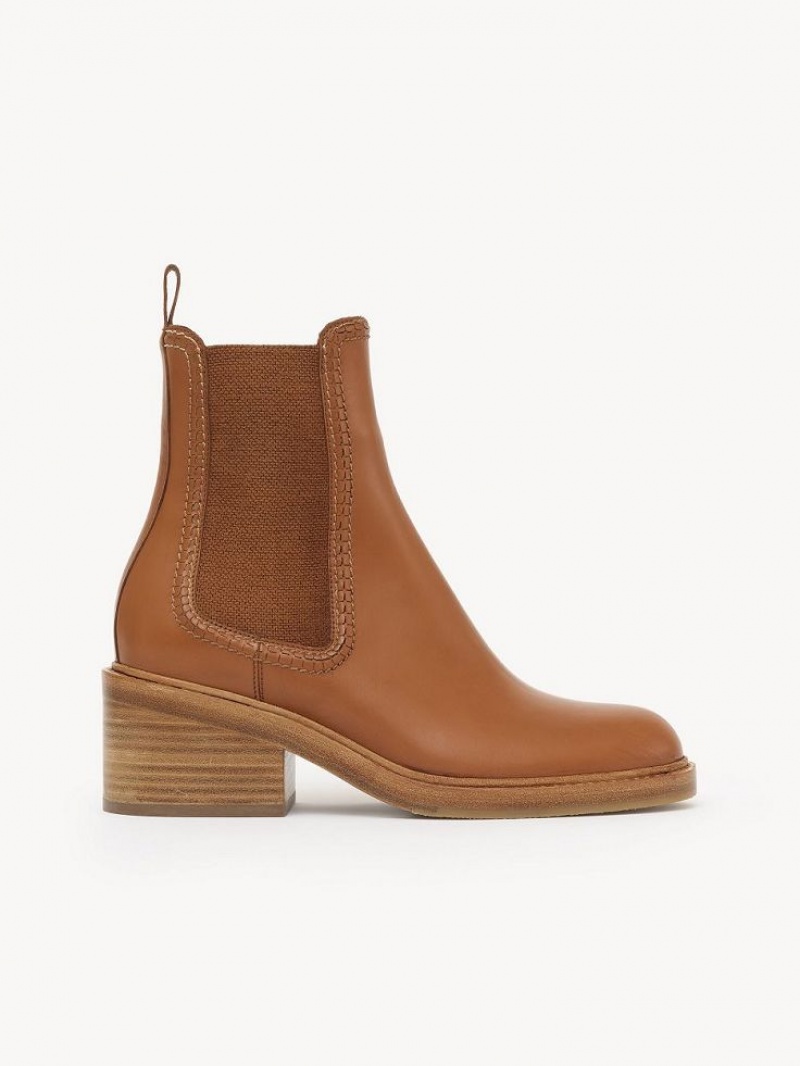 Botines Chloe Mallo Marrom | CHE-SR14218