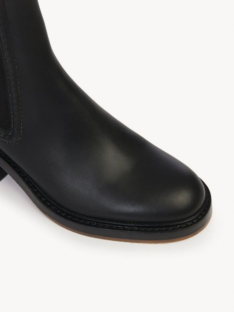 Botines Chloe Mallo Negros | CHE-SR14240