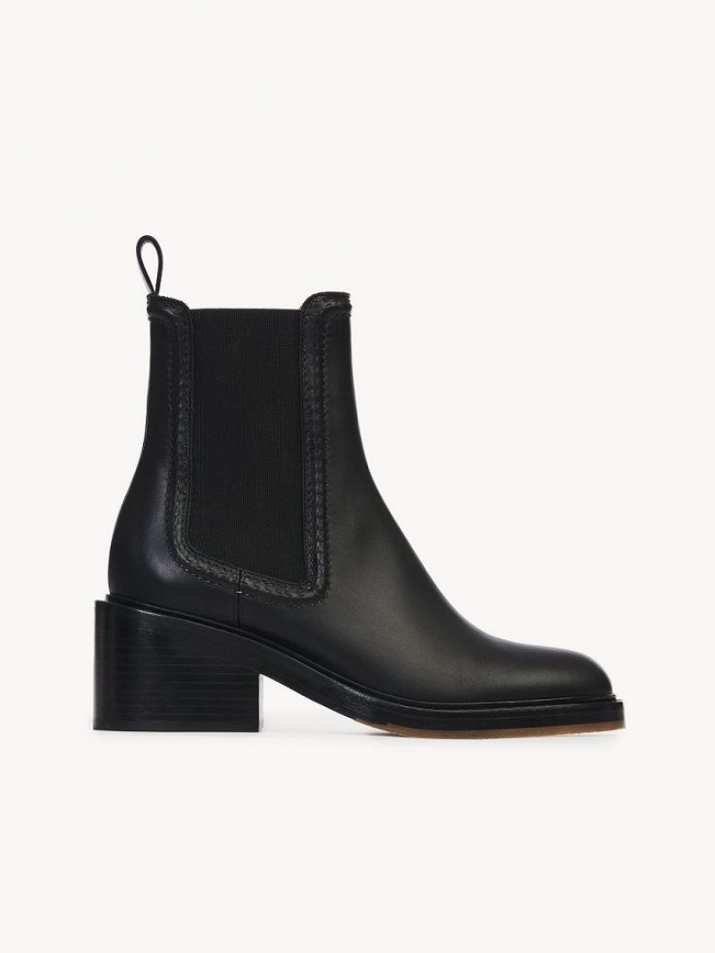 Botines Chloe Mallo Negros | CHE-SR14240