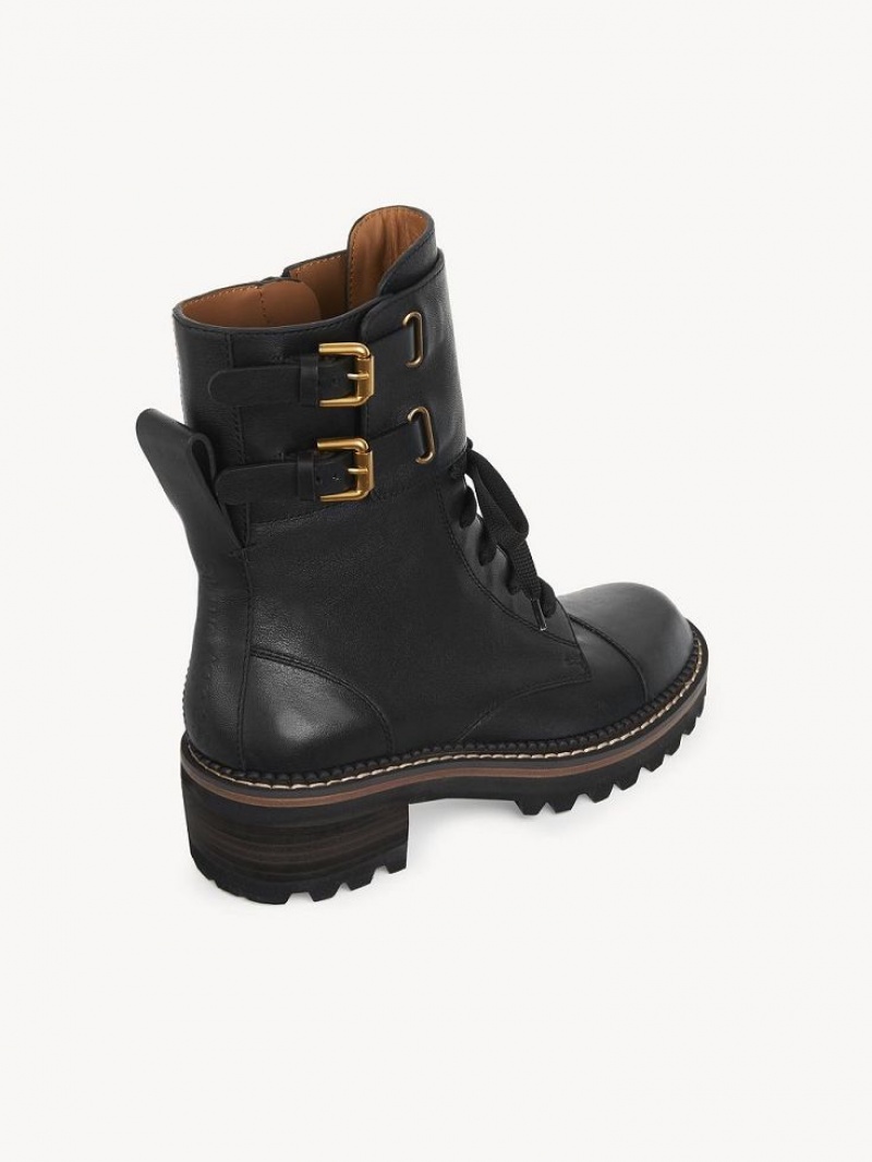 Botines Chloe Mallory Negros | CHE-SR14888