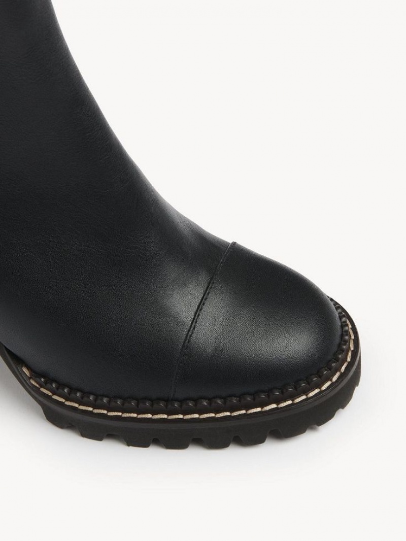 Botines Chloe Mallory Negros | CHE-SR14889