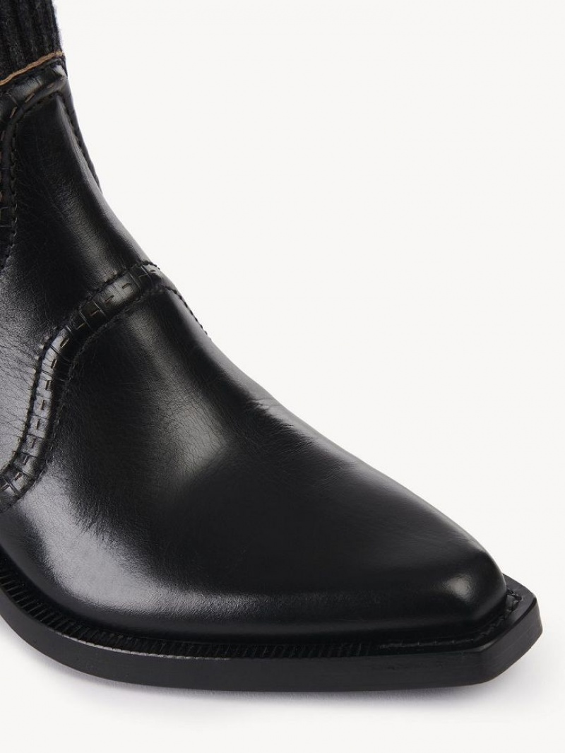 Botines Chloe Nellie Texan Negros | CHE-SR14206
