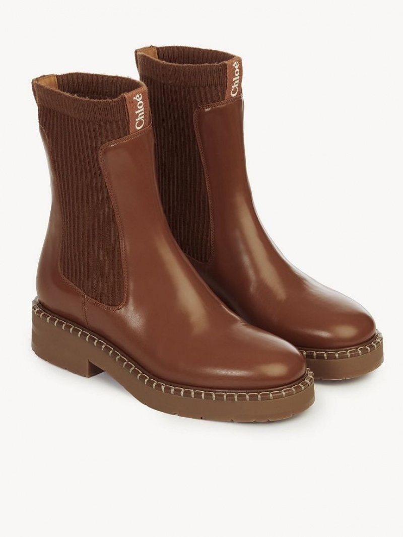 Botines Chloe Noua Marrom | CHE-SR14237