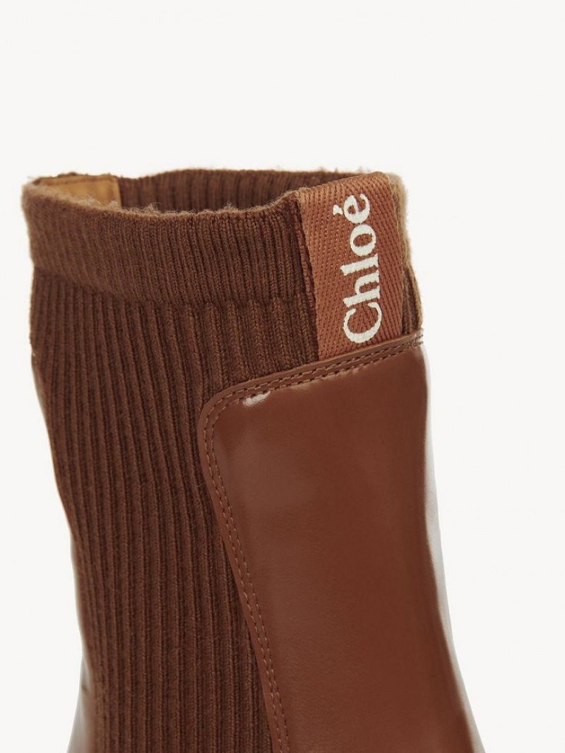 Botines Chloe Noua Marrom | CHE-SR14237