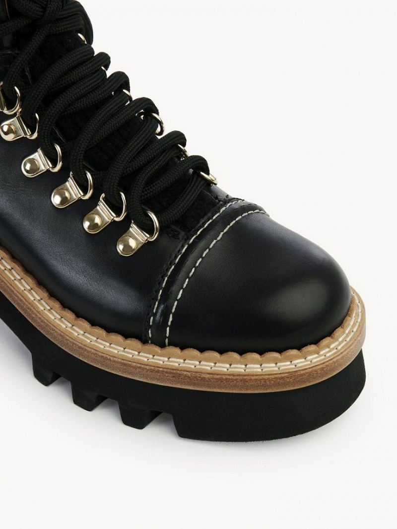 Botines Chloe Owena Negros | CHE-SR14229