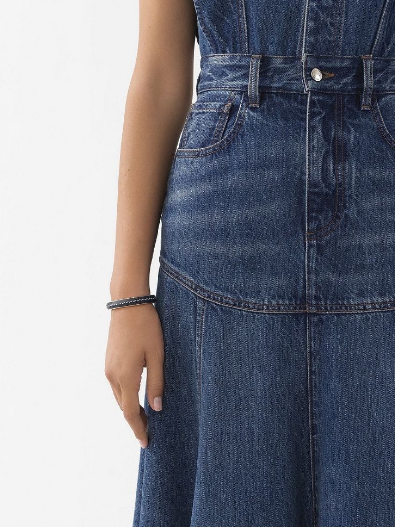 Brazaletes Chloe Edith Cuff Azul Marino | CHE-SR14395