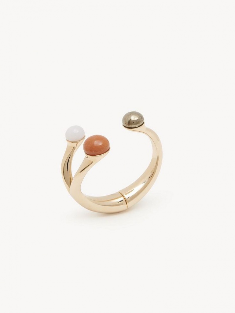 Brazaletes Chloe Ora Cuff Dorados | CHE-SR14354