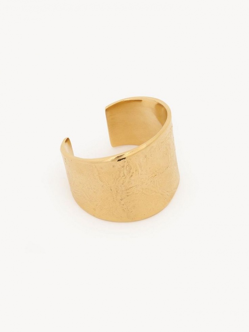 Brazaletes Chloe Penelope Cuff Dorados Claro | CHE-SR14463