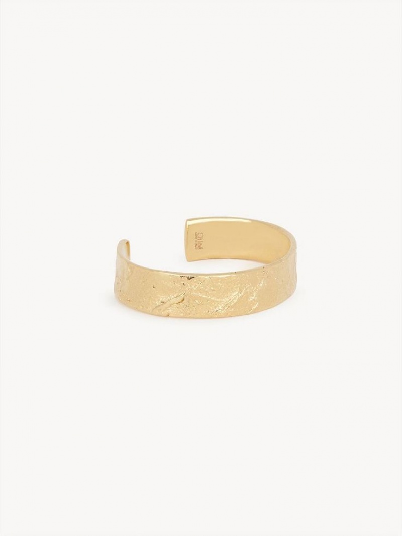 Brazaletes Chloe Penelope Dorados Claro | CHE-SR14462