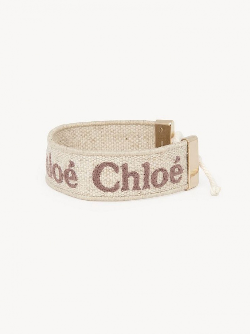 Brazaletes Chloe Woody Beige Marrom | CHE-SR14446