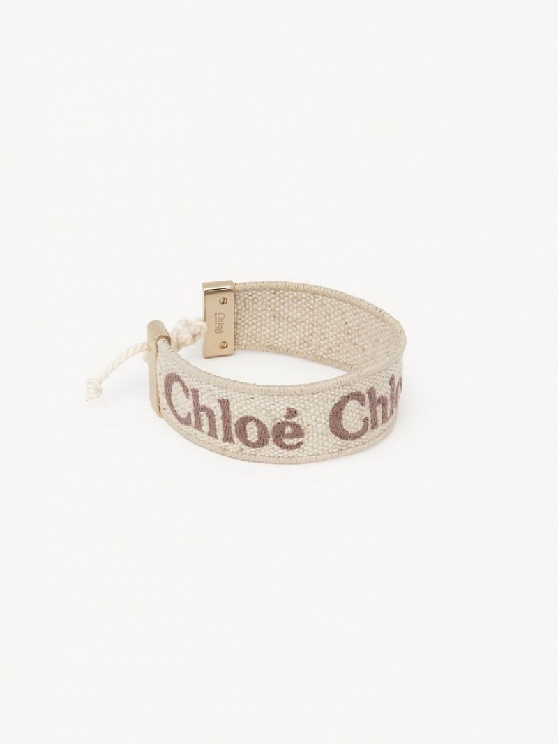 Brazaletes Chloe Woody Beige Marrom | CHE-SR14446