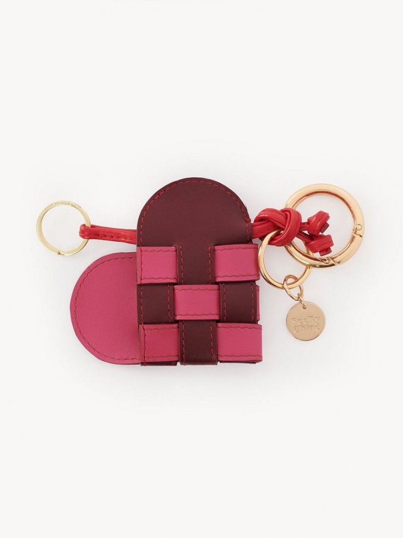 Cadena Chloe My Sbc Woven Heart Rojos | CHE-SR14942