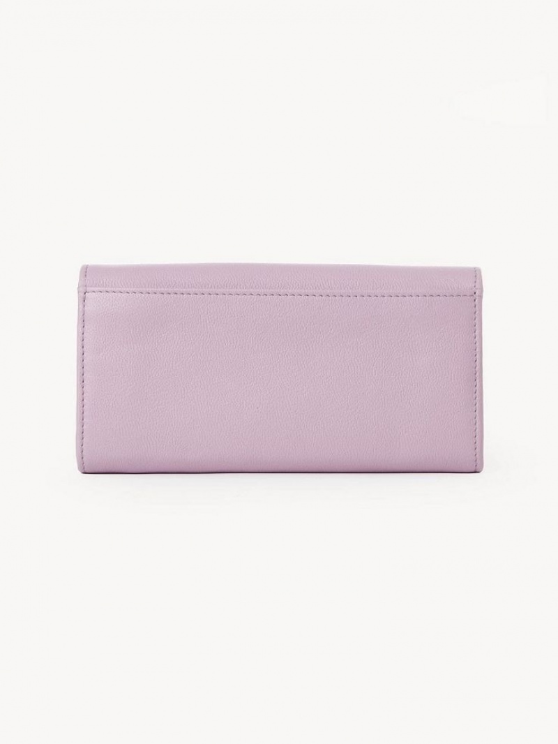 Carteras Grandes Chloe Lizzie Lavanda Blancos | CHE-SR14920