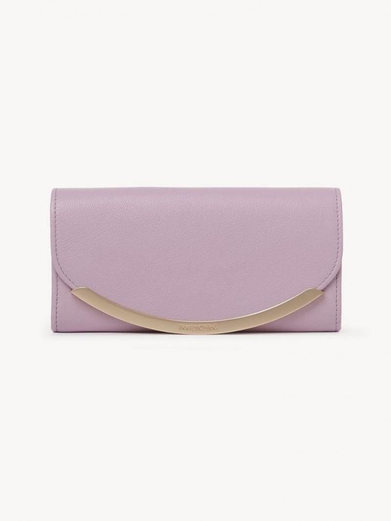 Carteras Grandes Chloe Lizzie Lavanda Blancos | CHE-SR14920