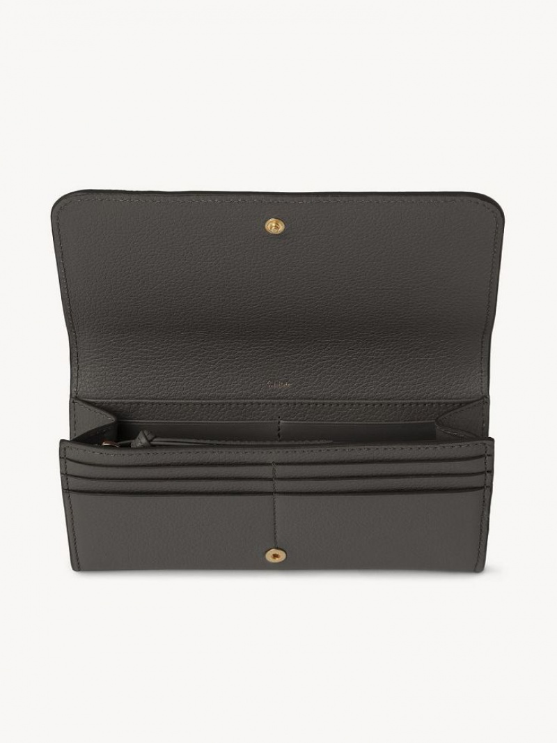 Carteras Grandes Chloe Marcie With Flap Grises | CHE-SR14301