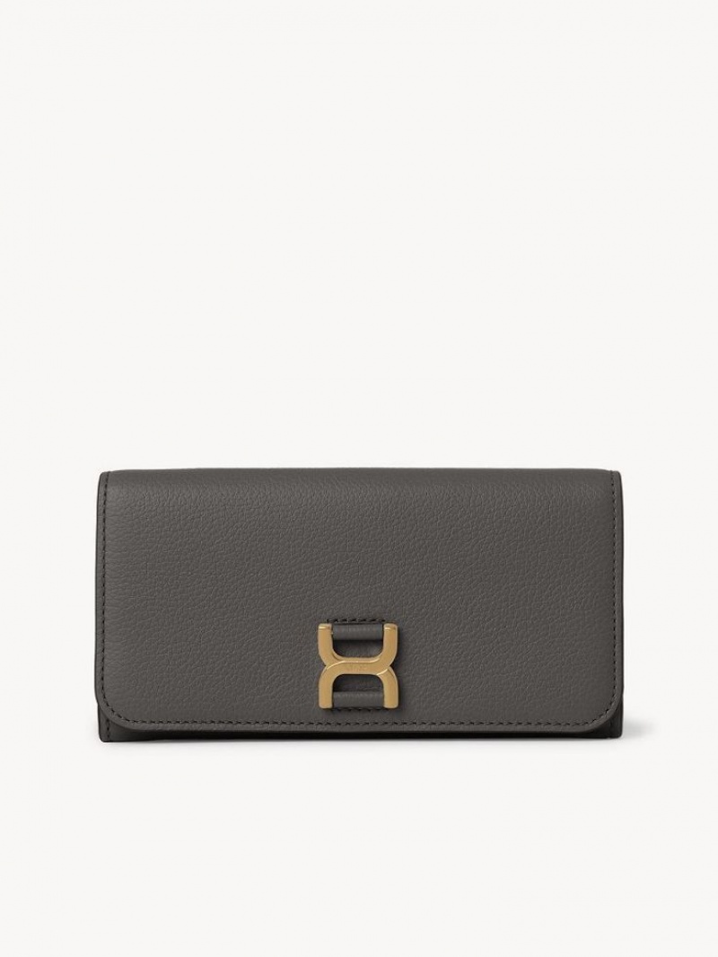 Carteras Grandes Chloe Marcie With Flap Grises | CHE-SR14301