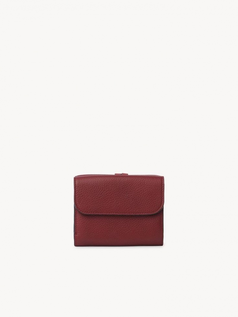 Carteras Pequeñas Chloe Alphabet Small Tri-fold Azules | CHE-SR14289