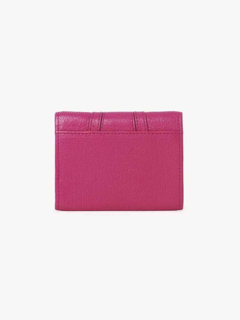 Carteras Pequeñas Chloe Hana Tri Fold Rosas | CHE-SR14895