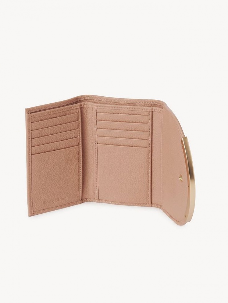 Carteras Pequeñas Chloe Lizzie Medium Cafes Rosas | CHE-SR14897