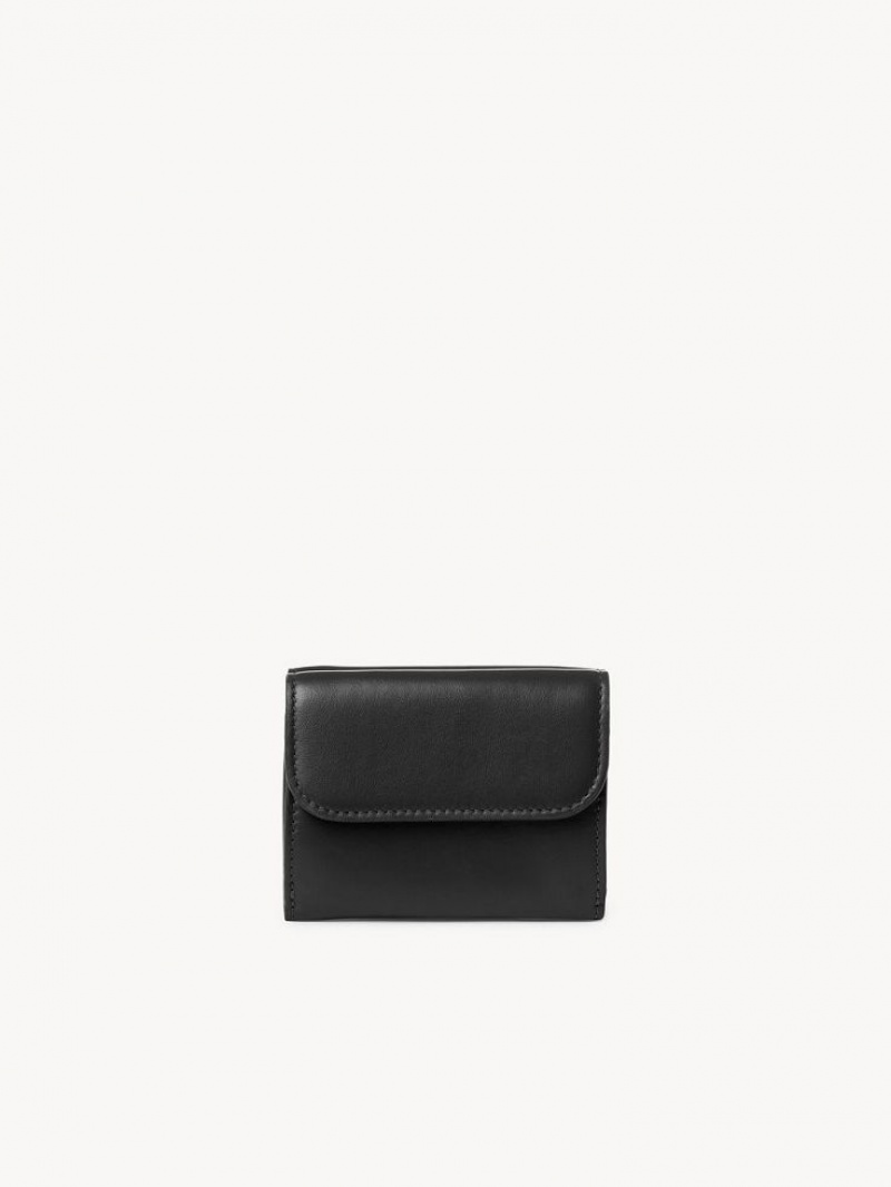 Carteras Pequeñas Chloe Sense Mini Tri-fold Negros | CHE-SR14277