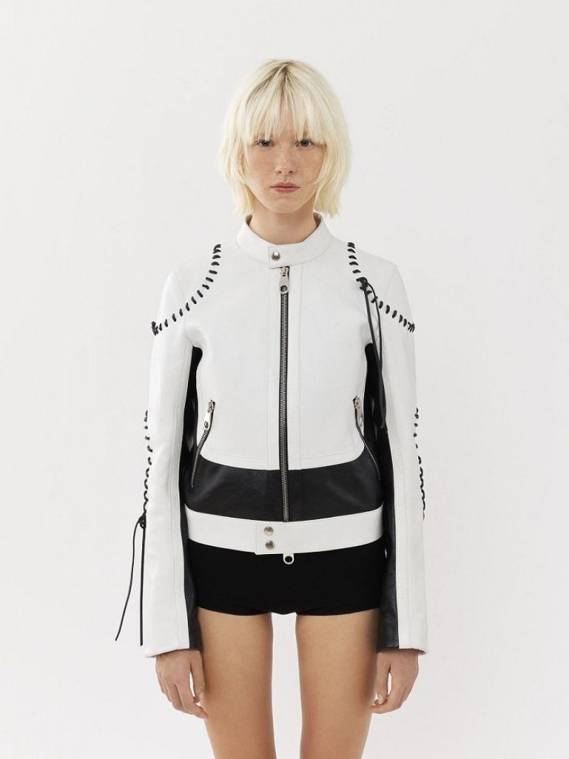 Chamarras Chloe Ciclismo Negros Blancos | CHE-SR13784