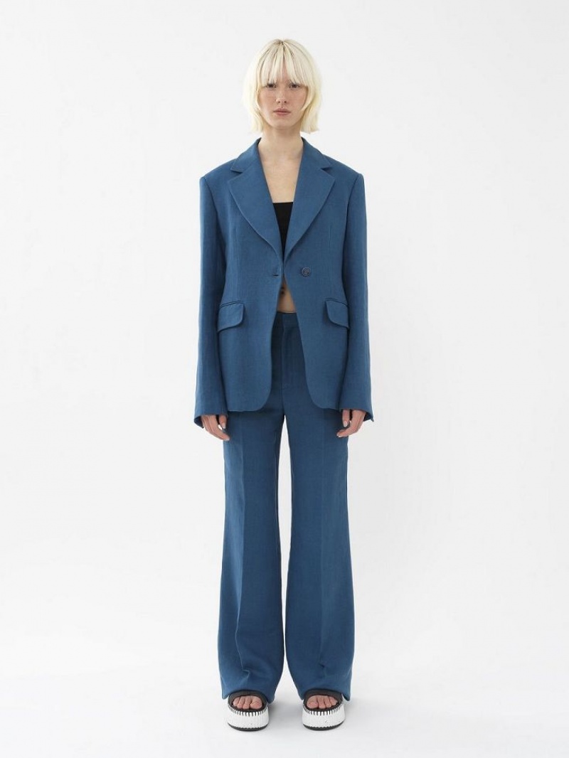 Chamarras Chloe Tailored Azules | CHE-SR13794