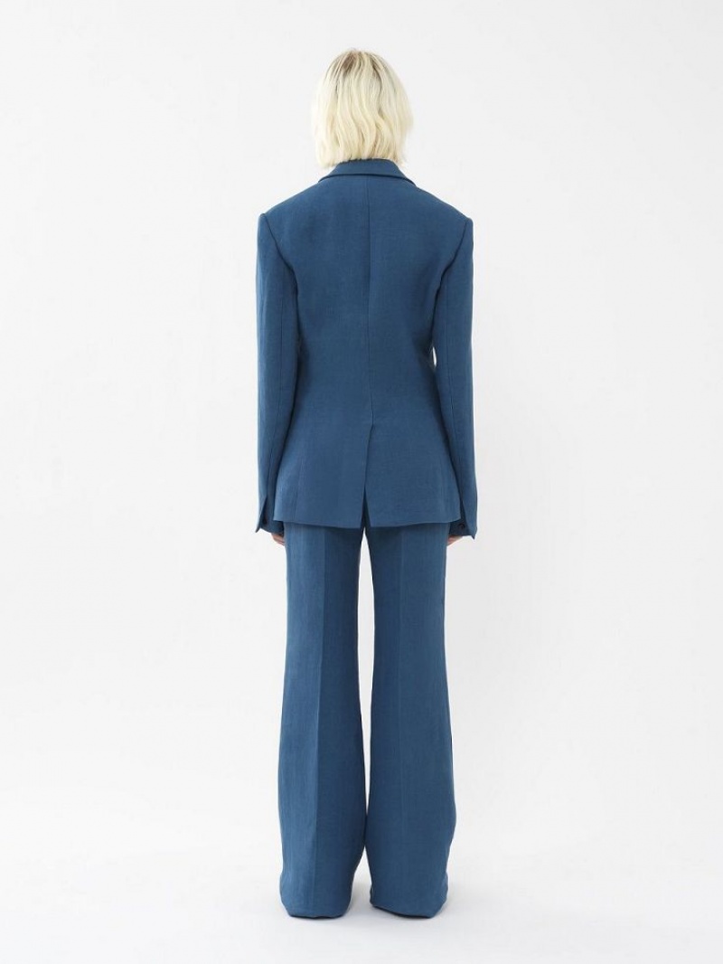 Chamarras Chloe Tailored Azules | CHE-SR13794
