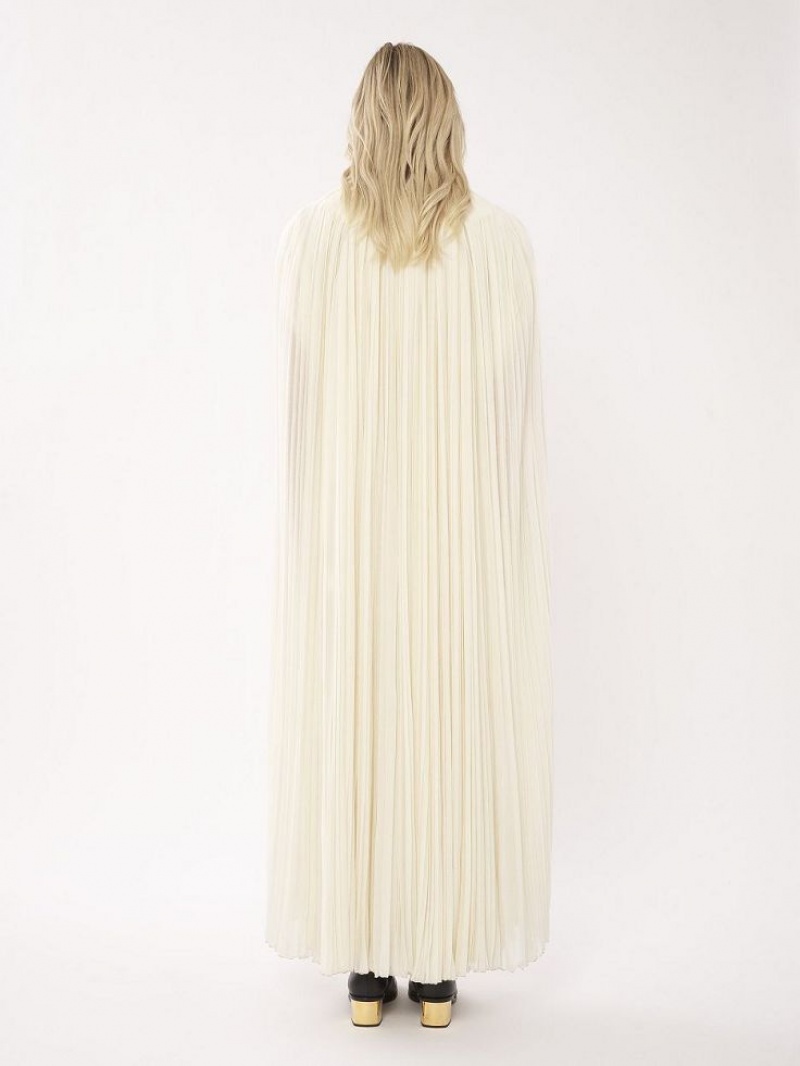 Chamarras Chloe Tie-front Cape Blancos | CHE-SR13813