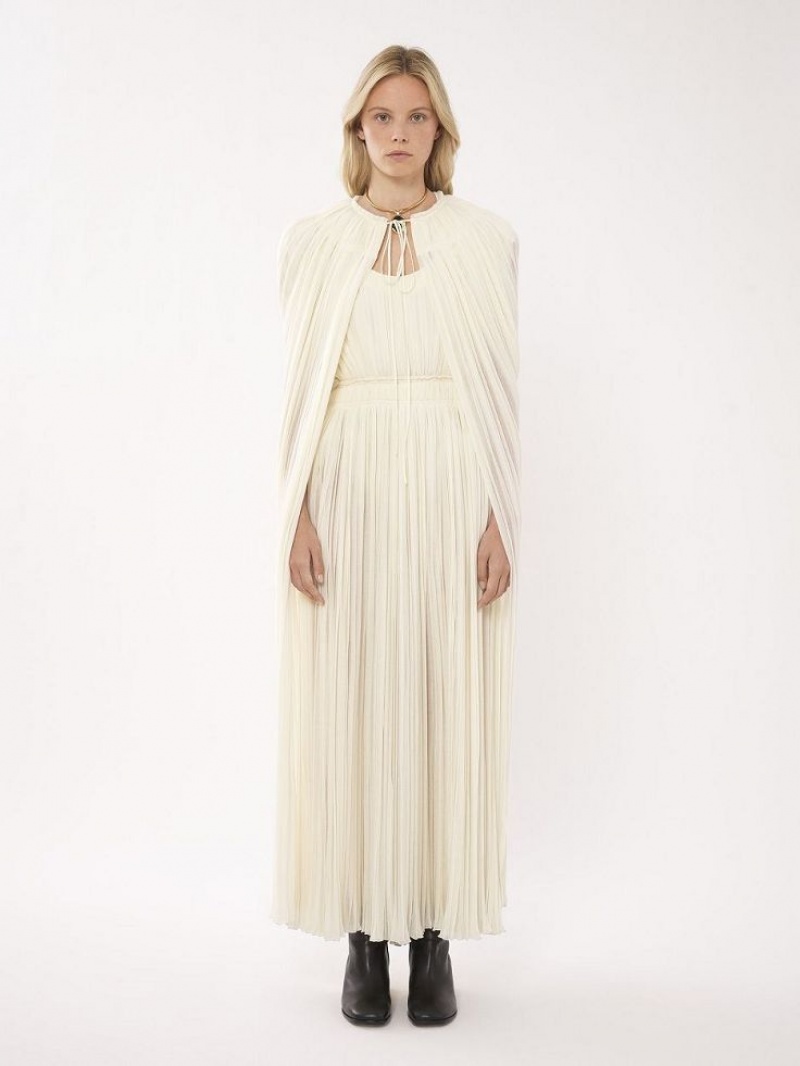 Chamarras Chloe Tie-front Cape Blancos | CHE-SR13813