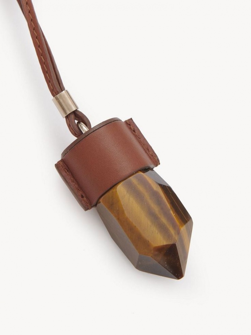 Collares Chloe Jemma Marrom | CHE-SR14409