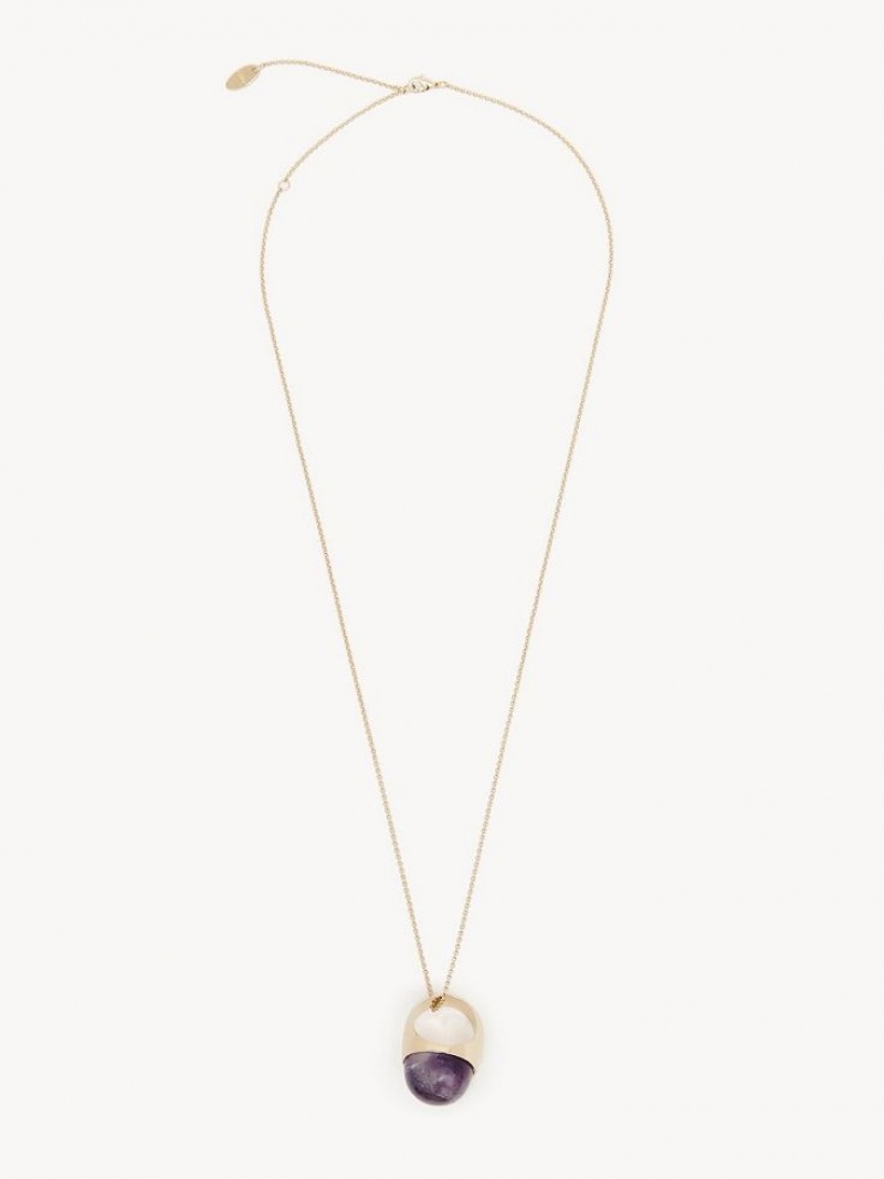 Collares Chloe Nancy Dorados | CHE-SR14429