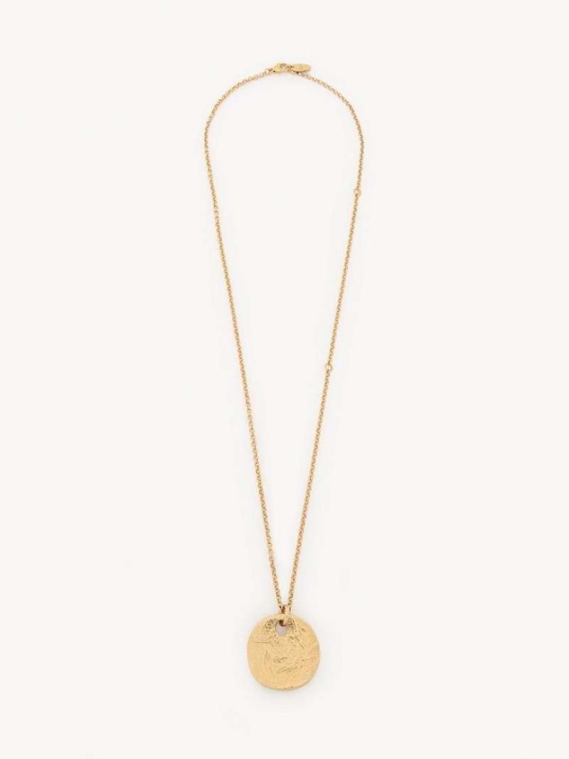 Collares Chloe Penelope Dorados Claro | CHE-SR14451