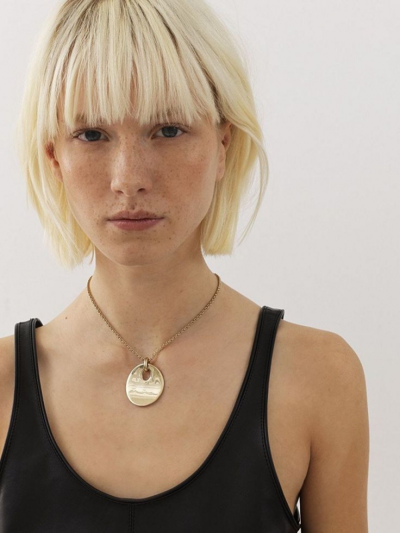 Collares Chloe Penelope Dorados | CHE-SR14403