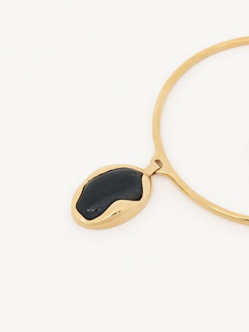 Collares Chloe Sybil Dorados | CHE-SR14453