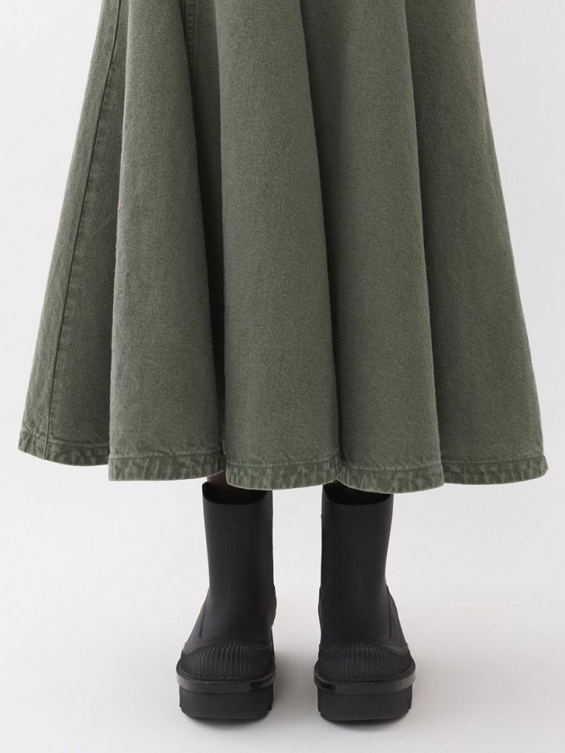 Falda Chloe Flared Maxi Azules Verdes | CHE-SR14088