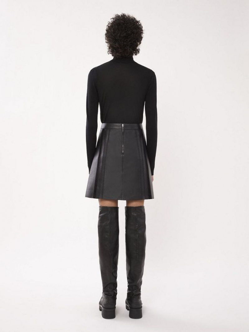 Falda Chloe Mini Negros | CHE-SR14092