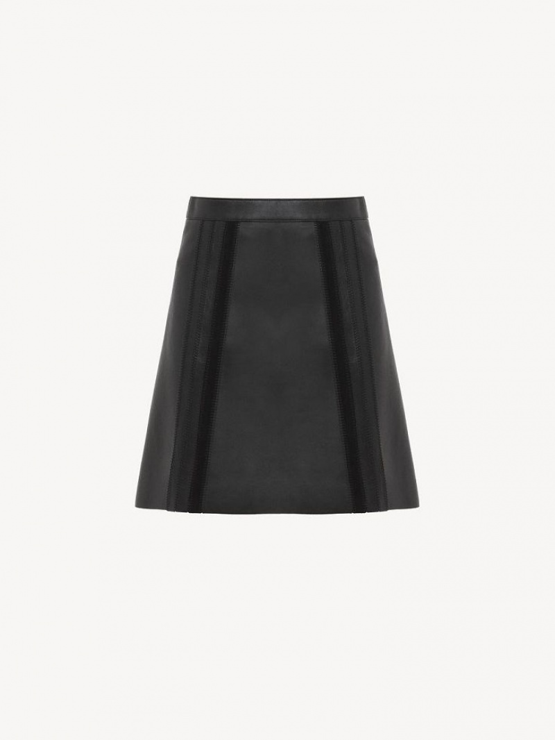 Falda Chloe Mini Negros | CHE-SR14092