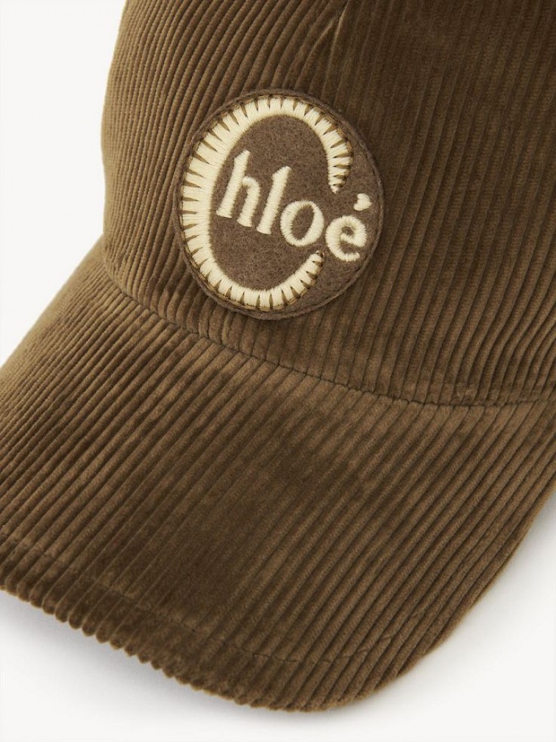 Gorras Chloe Swing Verde Oliva Marrom | CHE-SR14469
