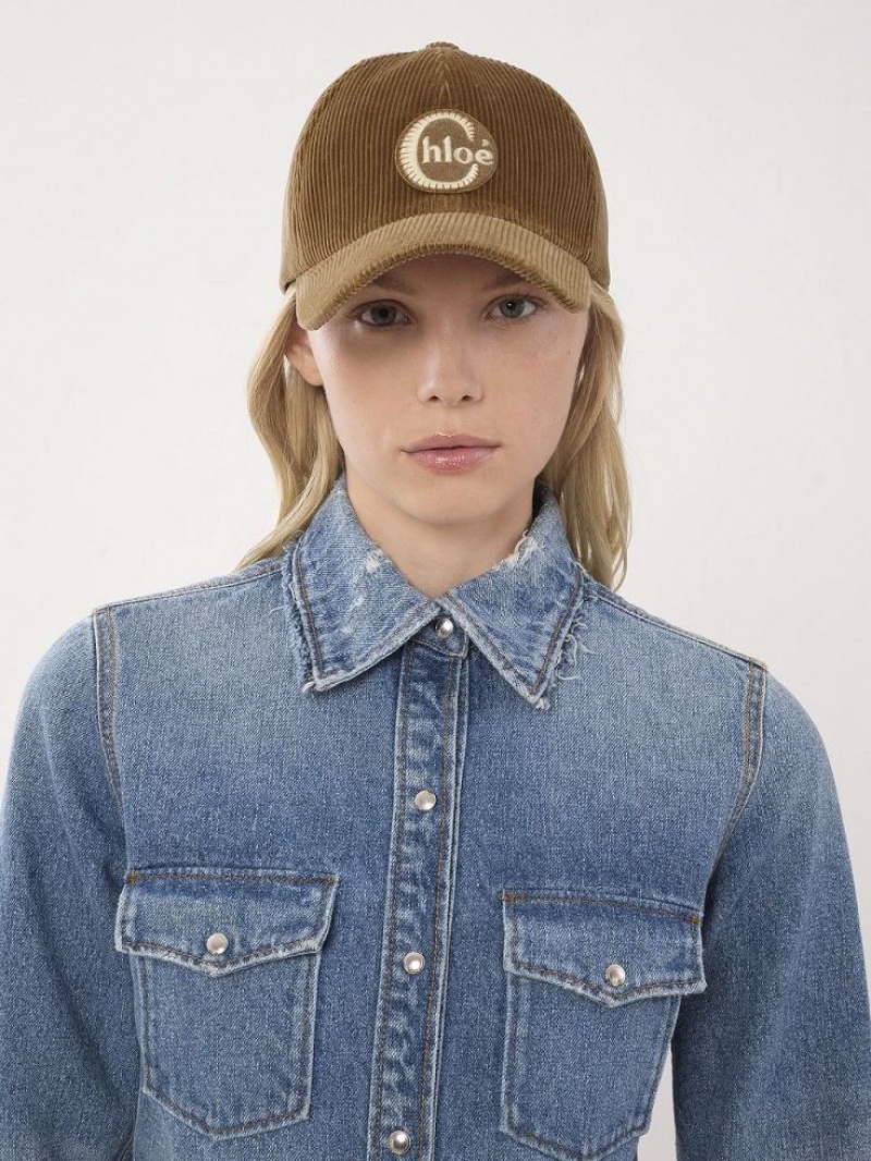 Gorras Chloe Swing Verde Oliva Marrom | CHE-SR14469