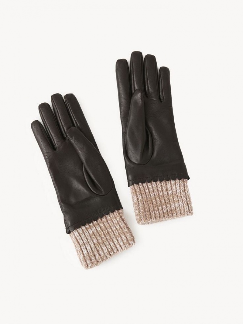 Guantes Chloe Jamie Marrom | CHE-SR14466