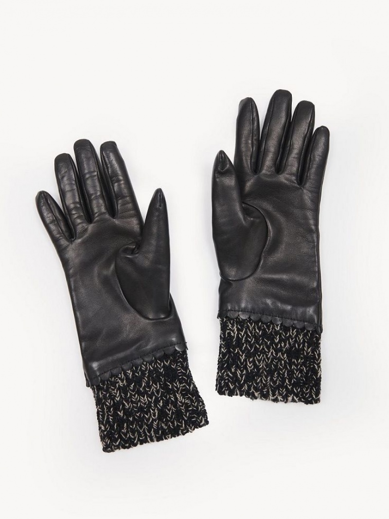 Guantes Chloe Jamie Negros | CHE-SR14484