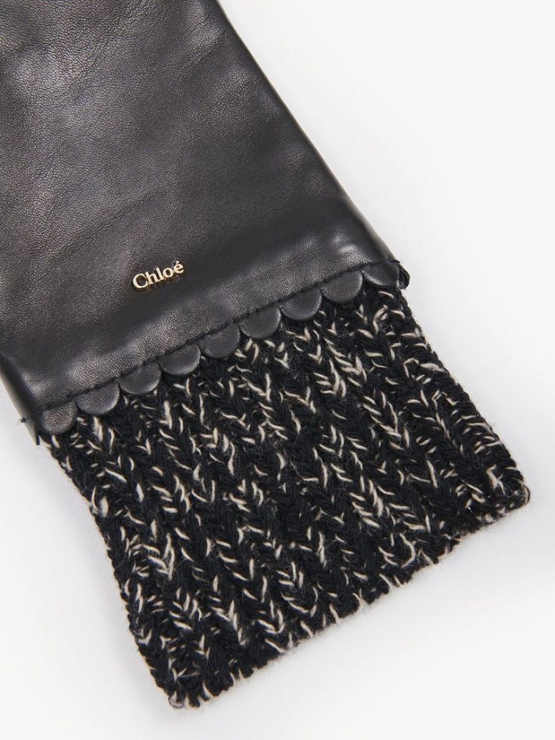 Guantes Chloe Jamie Negros | CHE-SR14484